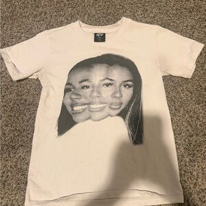 Mariah the Scientist ICY White Graphic Tee